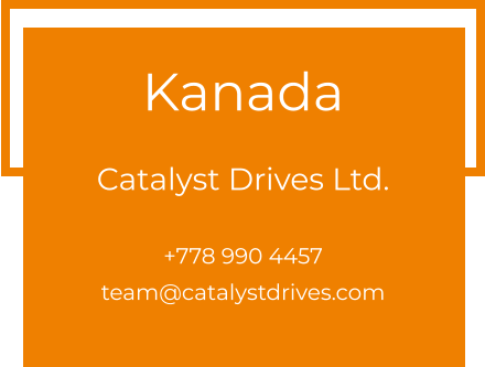 Kanada  Catalyst Drives Ltd.  +778 990 4457 team@catalystdrives.com